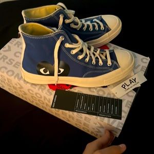 Converse Play COMME des GARÇONS size 10 worn once